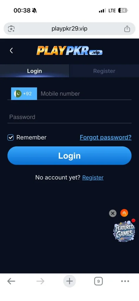 PlayPkr Game Register 2026