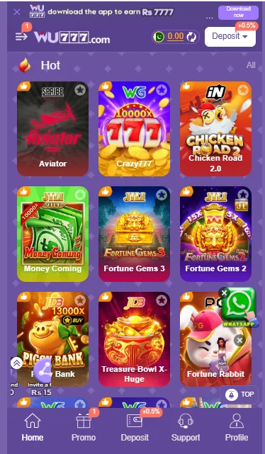 Wu777 Game APK Download 2026